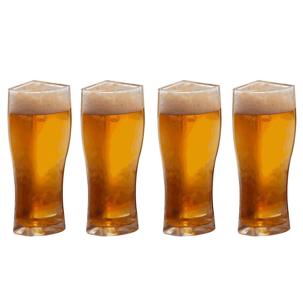 4 in 1 Acrylic Beer Mug 4PCS Beer Mug Party Holiday Birthday Supplies Drink view 6