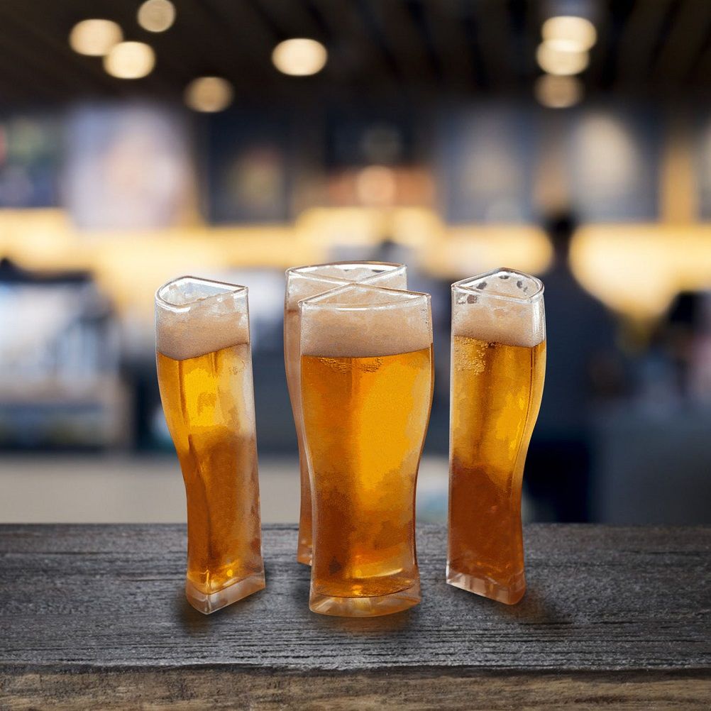 4 in 1 Acrylic Beer Mug 4PCS Beer Mug Party Holiday Birthday Supplies Drink view 9