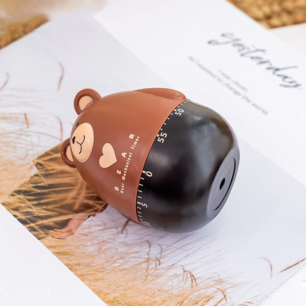 Bear Kitchen Timer Mechanical Kitchen Timer Clock Multipurpose Lovely Kitchen view 4