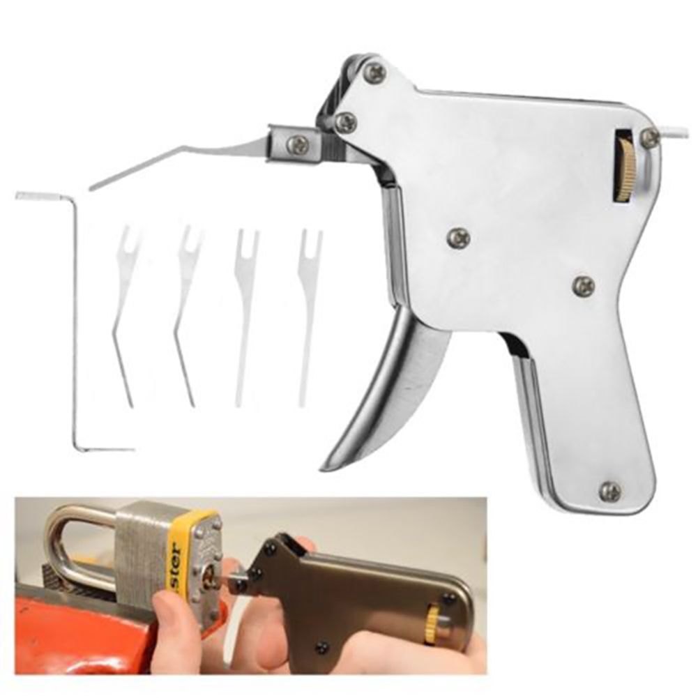 Strong Lock Padlock Repair Tools Kit With Strong Jump Head and Tension Wrench view 11