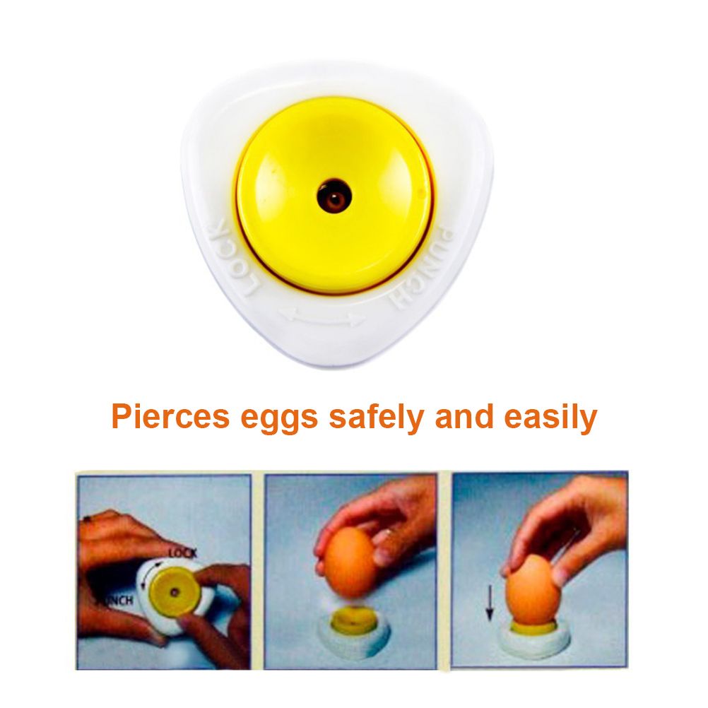Egg Piercer Hole Seperater Bakery Tools Egg Puncher Piercer Kitchen Dining Bar view 7