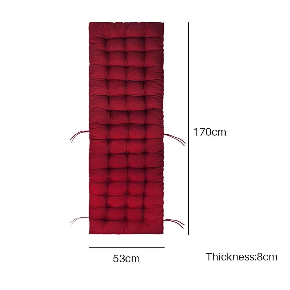 Patio Chaise Lounge Cushions Sun Lounger Cushions Pad Lounge Chair Cushion for view 4