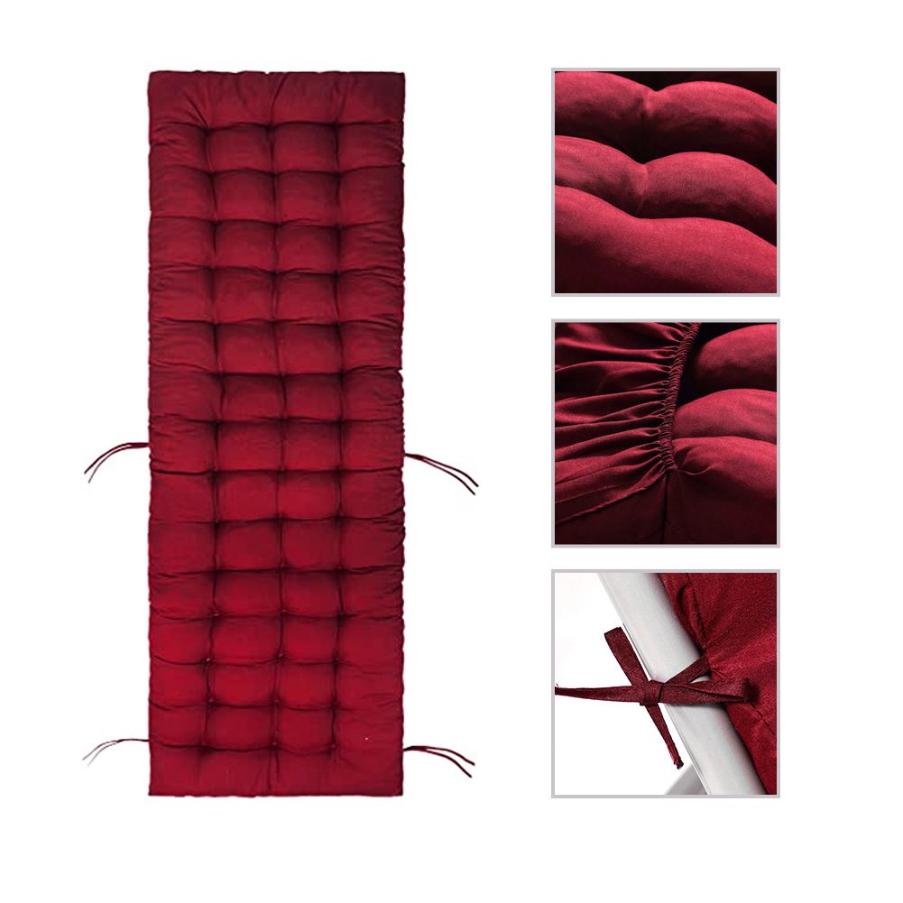 Patio Chaise Lounge Cushions Sun Lounger Cushions Pad Lounge Chair Cushion for view 5