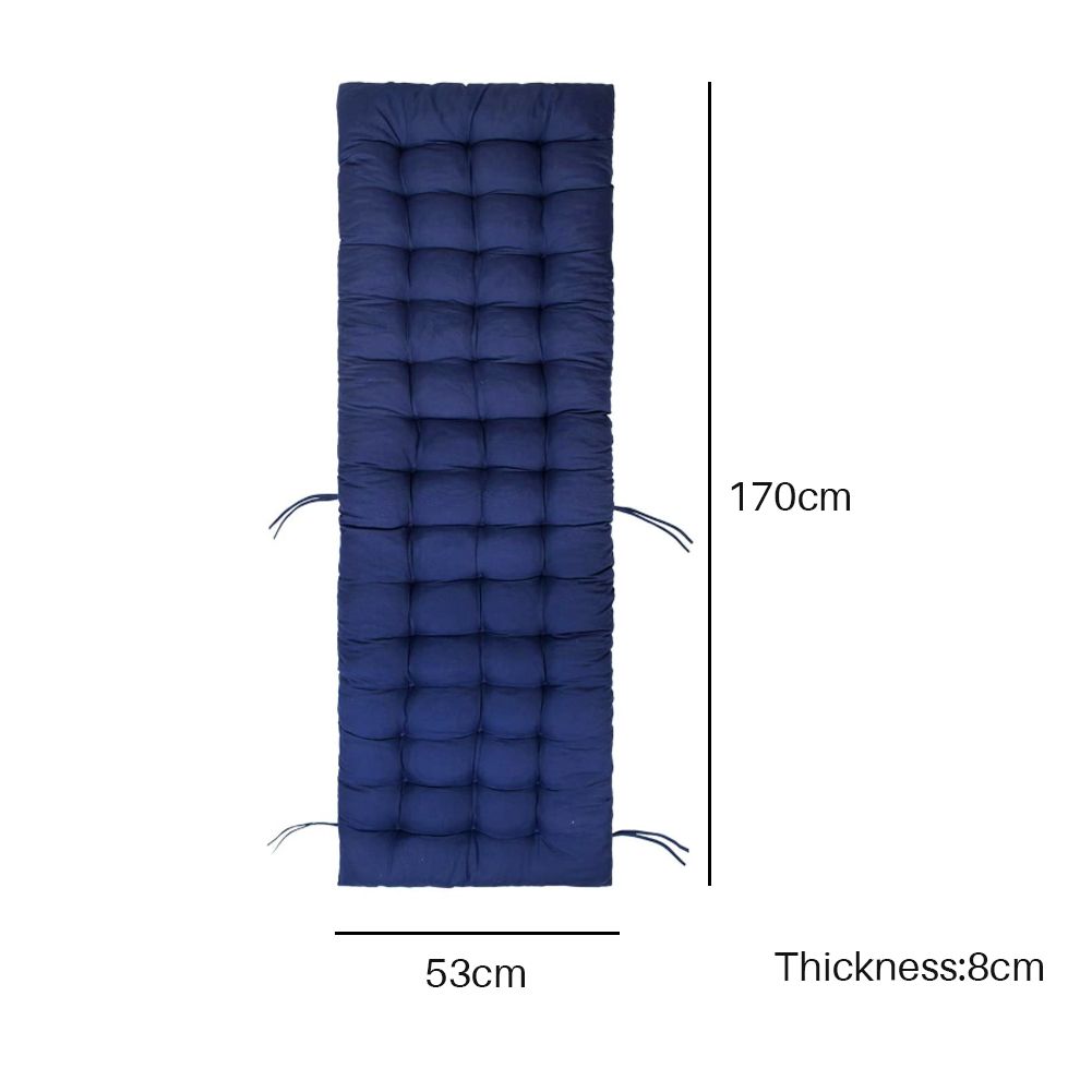 Patio Chaise Lounge Cushions Sun Lounger Cushions Pad Lounge Chair Cushion for view 4