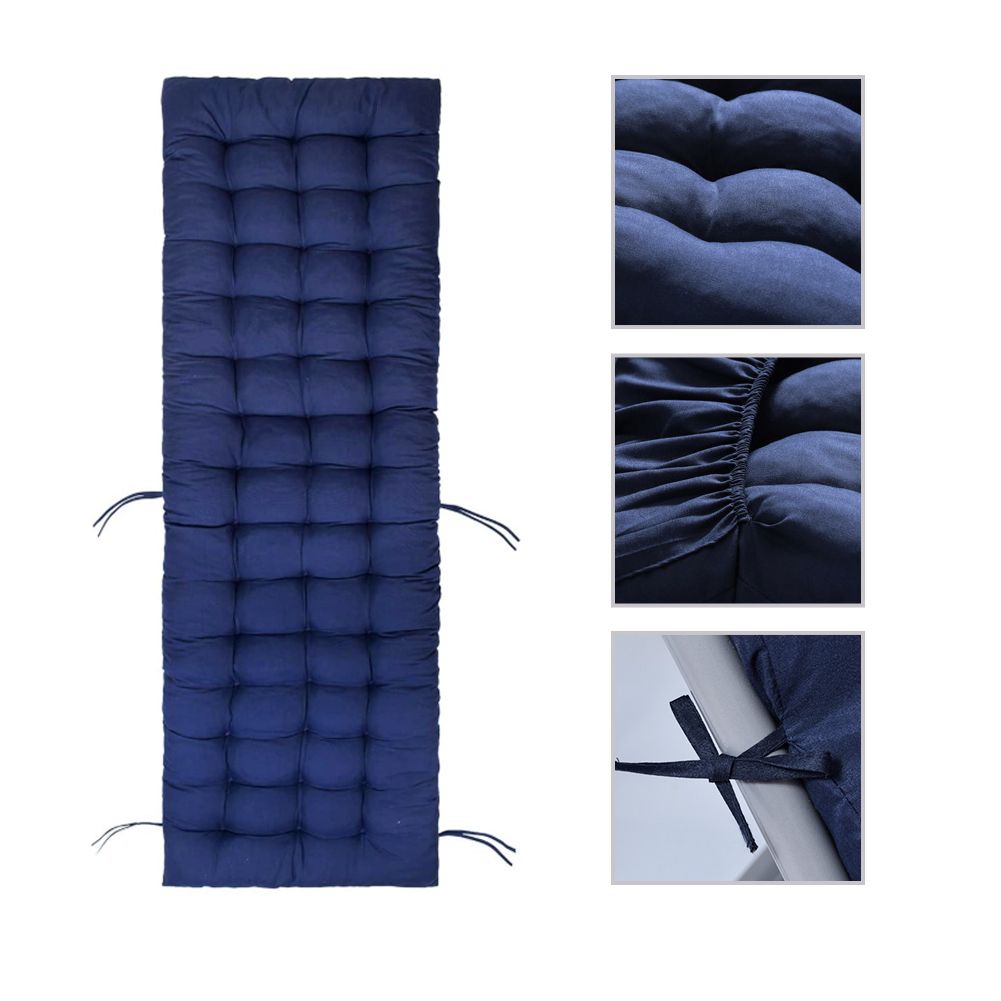 Patio Chaise Lounge Cushions Sun Lounger Cushions Pad Lounge Chair Cushion for view 5