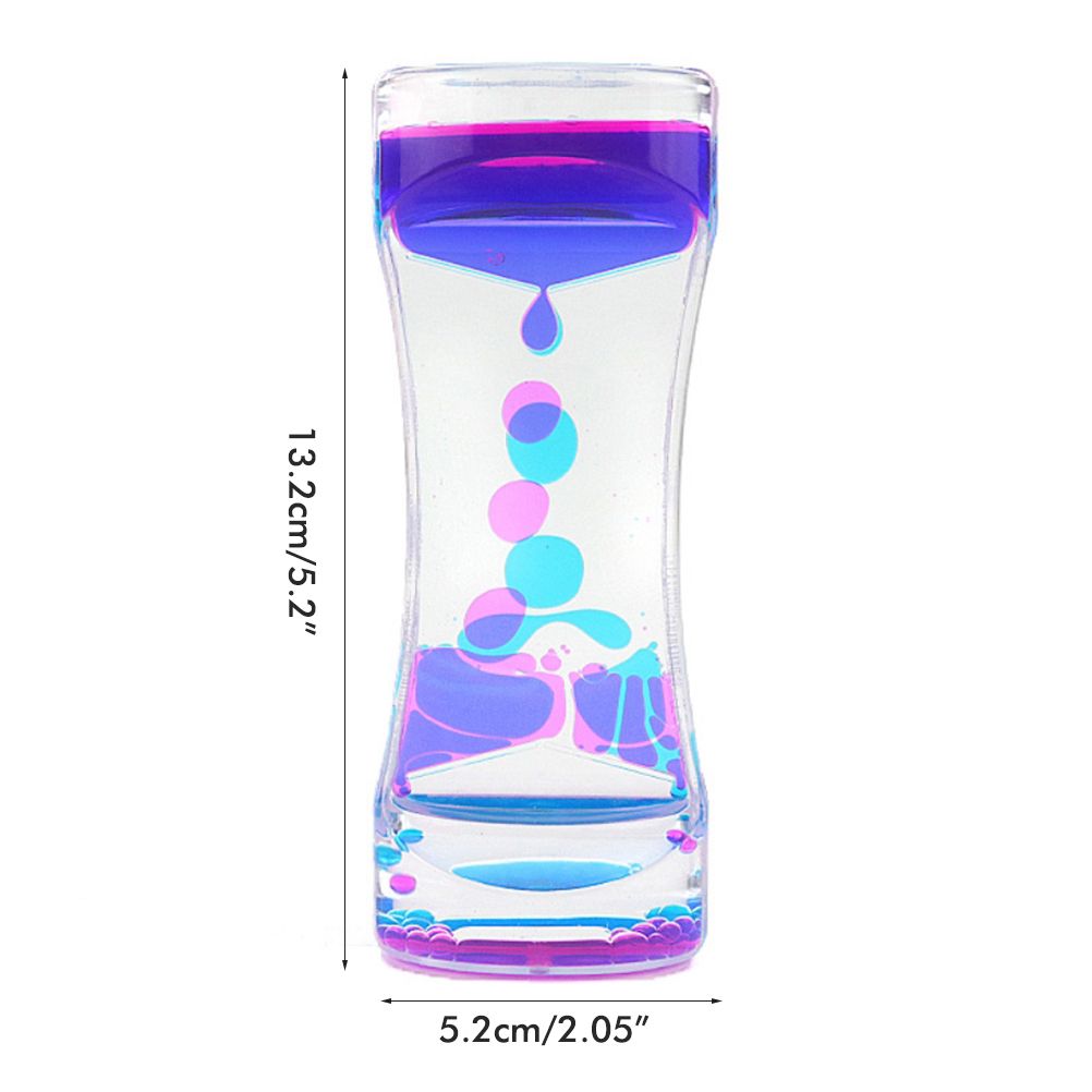 Colorful Liquid Timer Anxiety Relief Toys Liquid Motion Timer Bubble Timer Oil view 10