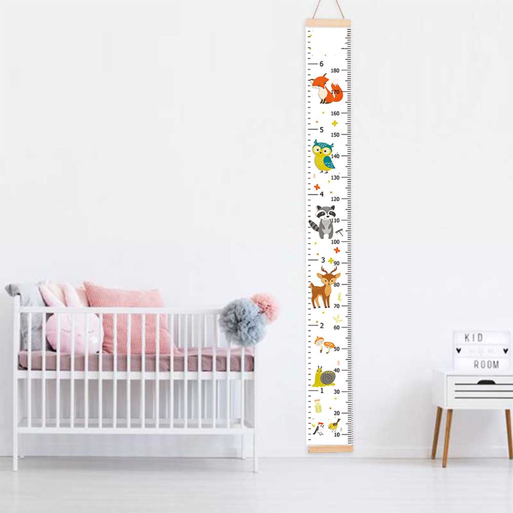 Baby Growth Height Chart Wall Ruler Stickers Decals for Kids Boys Wall Ruler view 6