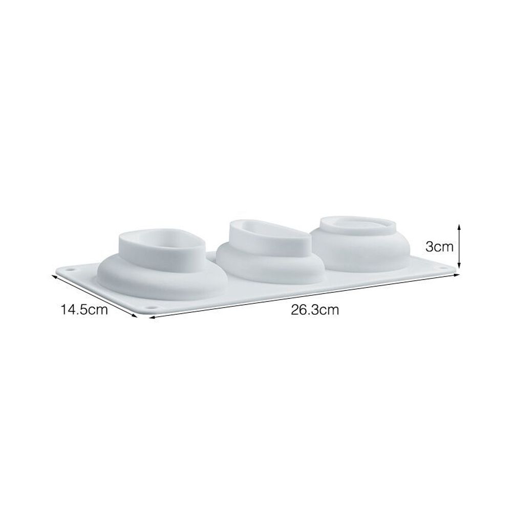 Cobblestone Shaped Cake Mold 3D Pebbled Pastry Mold Silicone Baking Mold view 5