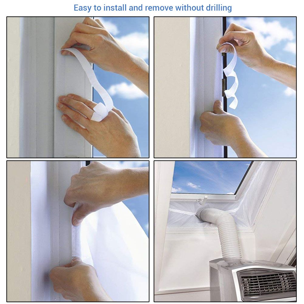 Flexible Cloth Sealing Plate Window Sealer for Mobile Air Conditioner view 4