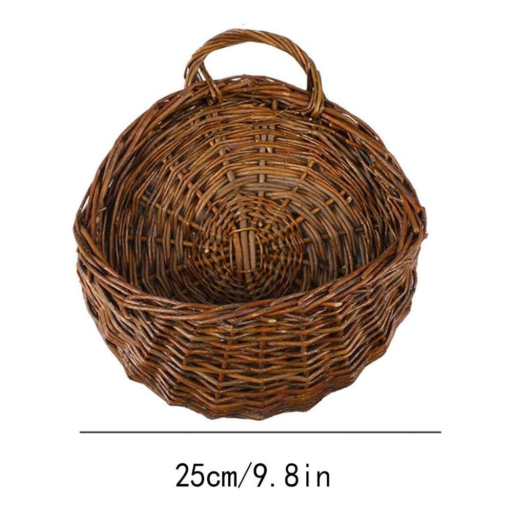 Hanging Flower Pot Plant Basket Wall Decoration Wall Hanging Plant Pots Basket view 8