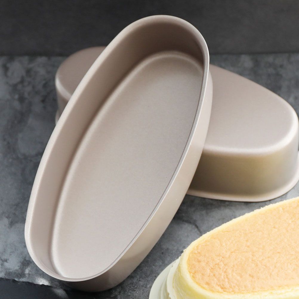 Oval Shape Nonstick Baking Tray Bread Loaf Mold Cheese Cake Tin Cake Pan view 5