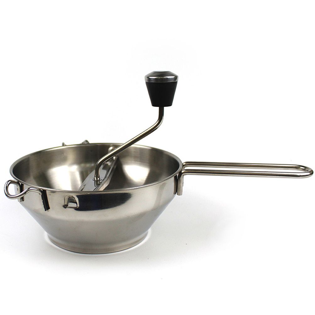 Stainless Steel Potato Blender Kitchen Potato Masher with 3 Ricing Discs
