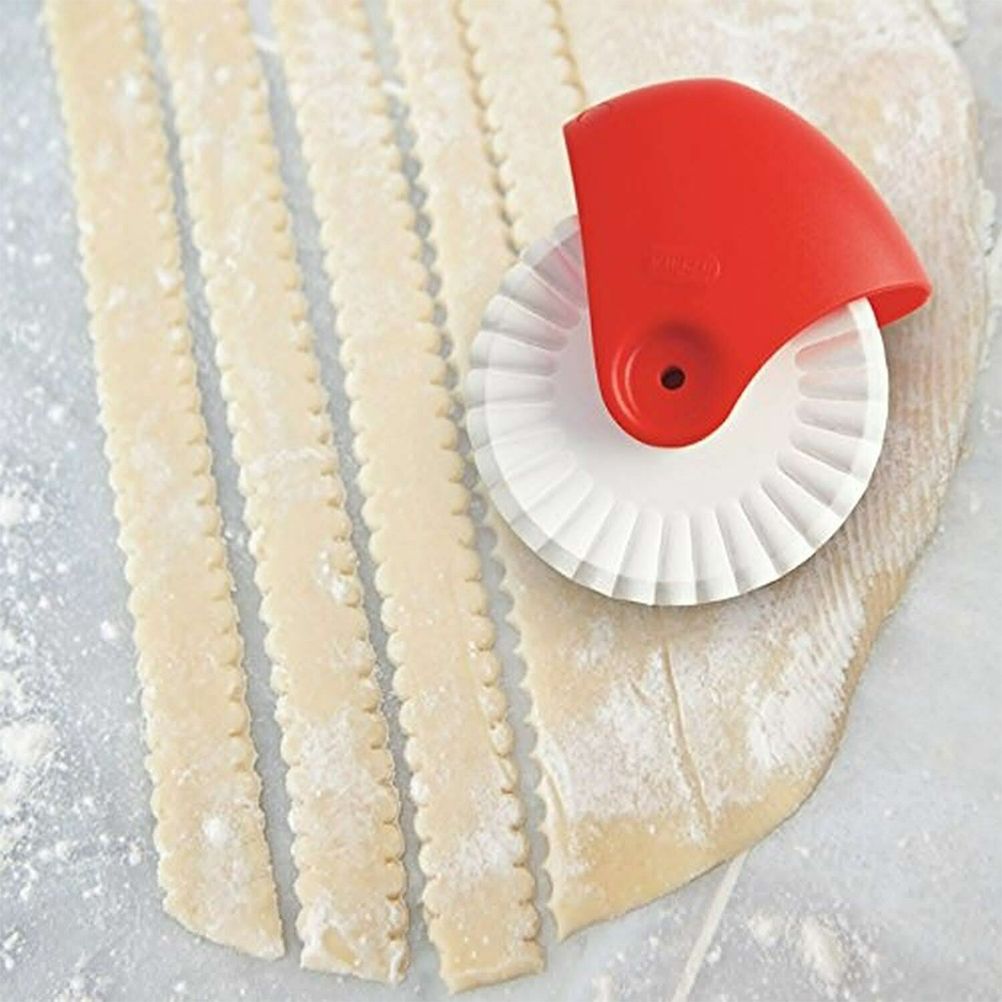 Pastry Wheel Cake Decorator Cutter Kitchen Pizza Pastry Pie Lattice Decorative view 7