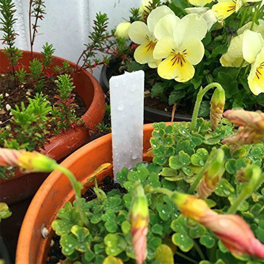 100PCS Plastic Plants Labels Garden Tags Stakes Reusable Plants Markers view 4