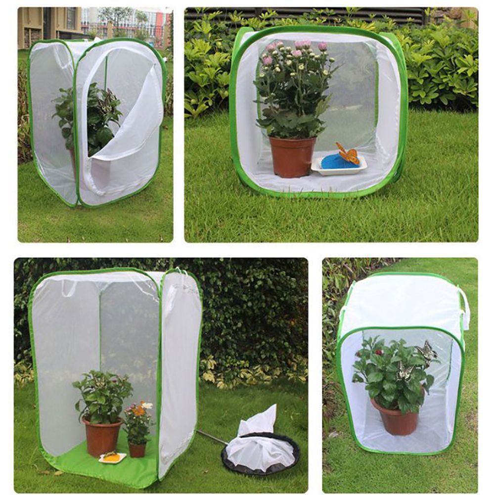 Portable Insect Butterfly Habitat Cage Insect Housing Enclosure Breeding Cage view 4