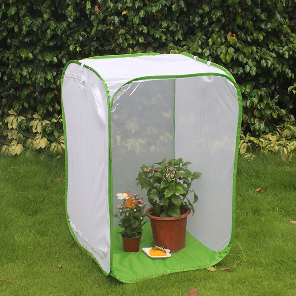 Portable Insect Butterfly Habitat Cage Insect Housing Enclosure Breeding Cage view 5
