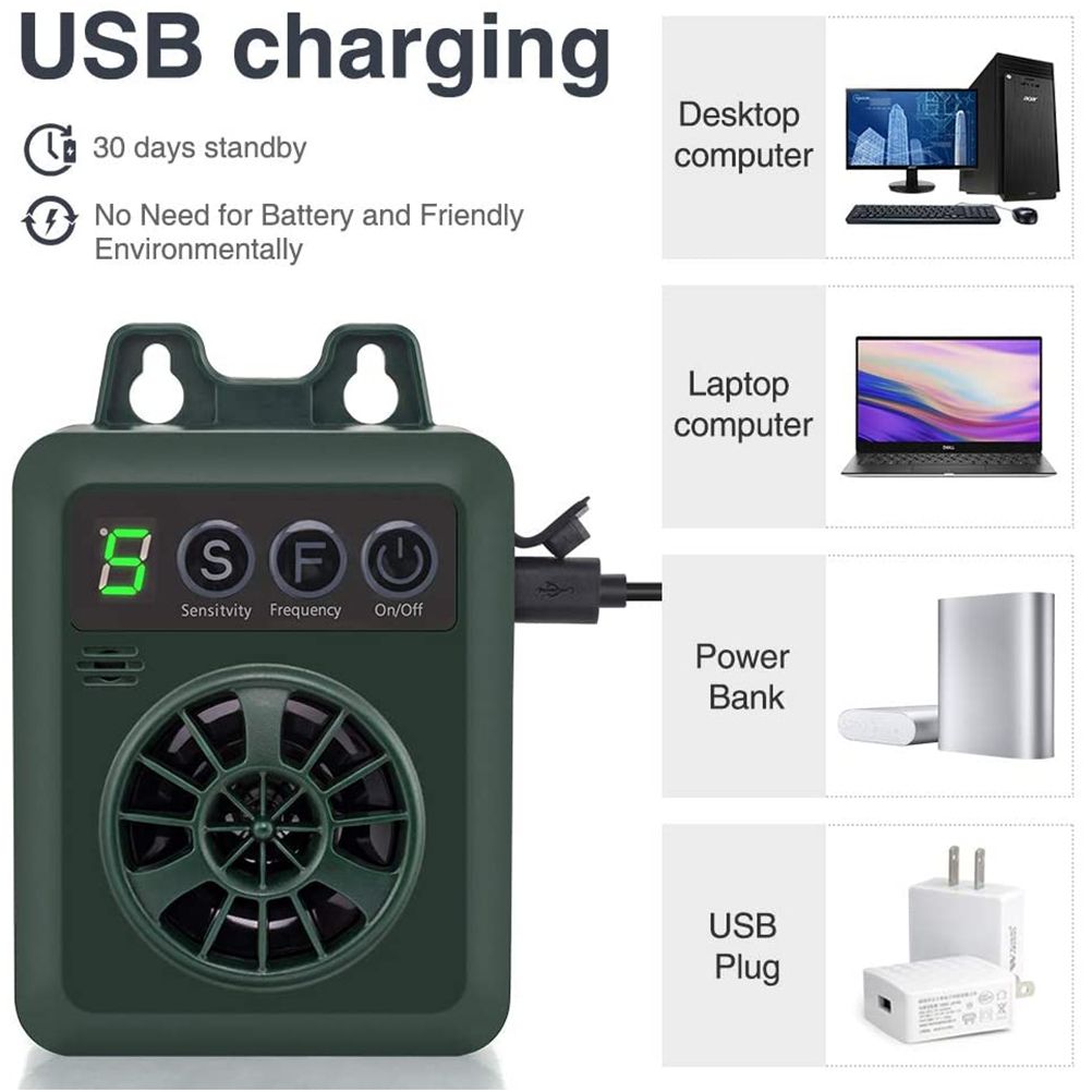 Ultrasonic Anti Barking Device Ultrasonic Stop Barking Device with 4 view 6