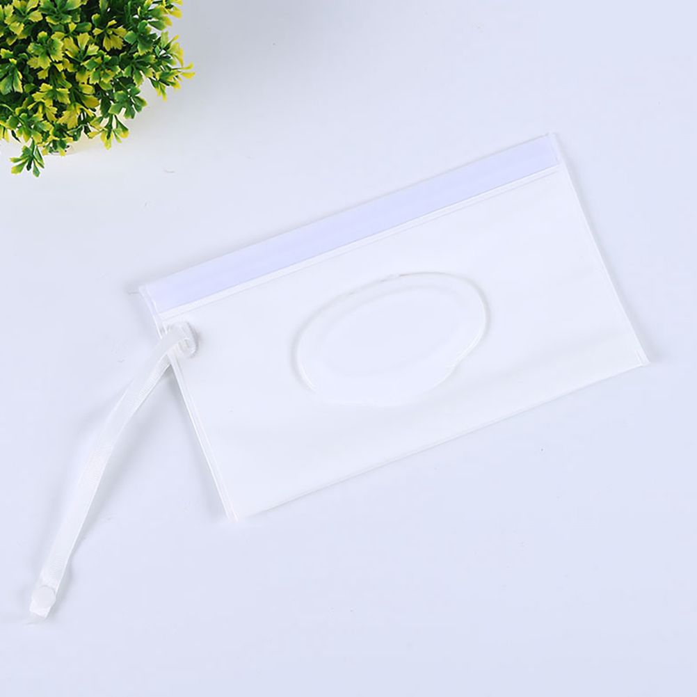 2Pcs Portable Wet Wipes Dispenser Holder Wipes Bags Case Pouch Reusable view 9