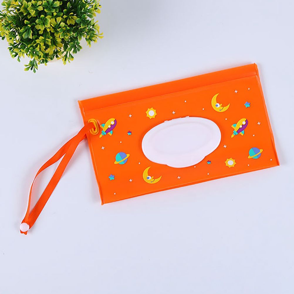 2Pcs Portable Wet Wipes Dispenser Holder Wipes Bags Case Pouch Reusable view 10