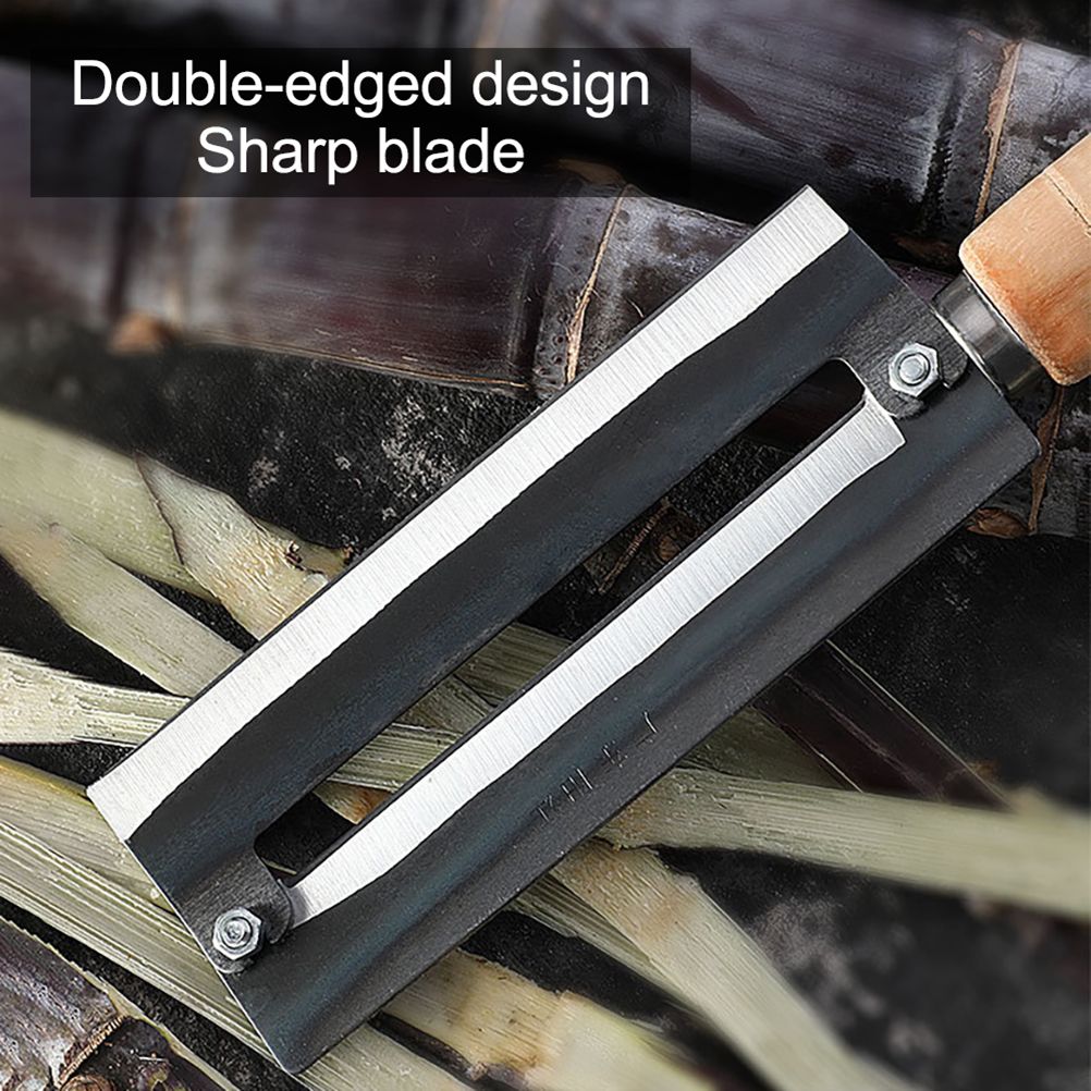 Sugarcane Peeling Kinfe Pineapple Peeler Carbon Steel Sugar Cane Peeling view 5