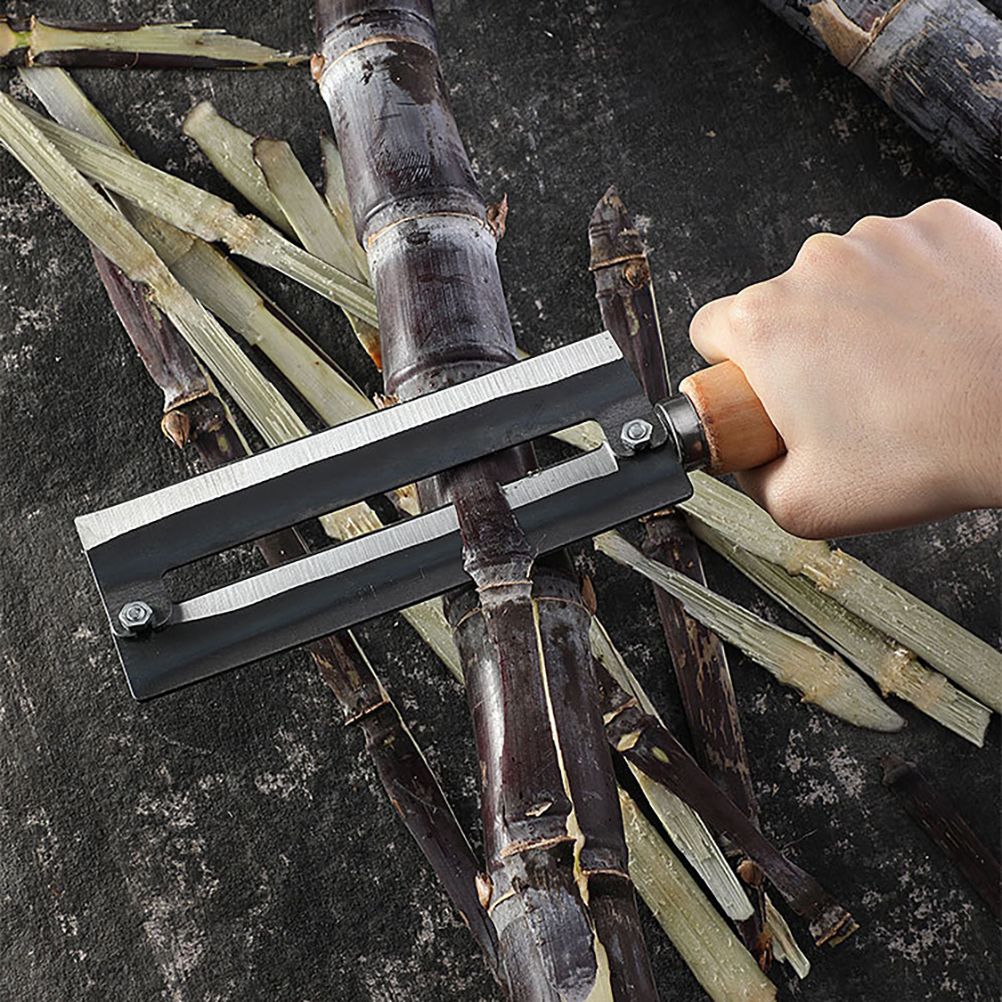 Sugarcane Peeling Kinfe Pineapple Peeler Carbon Steel Sugar Cane Peeling view 7