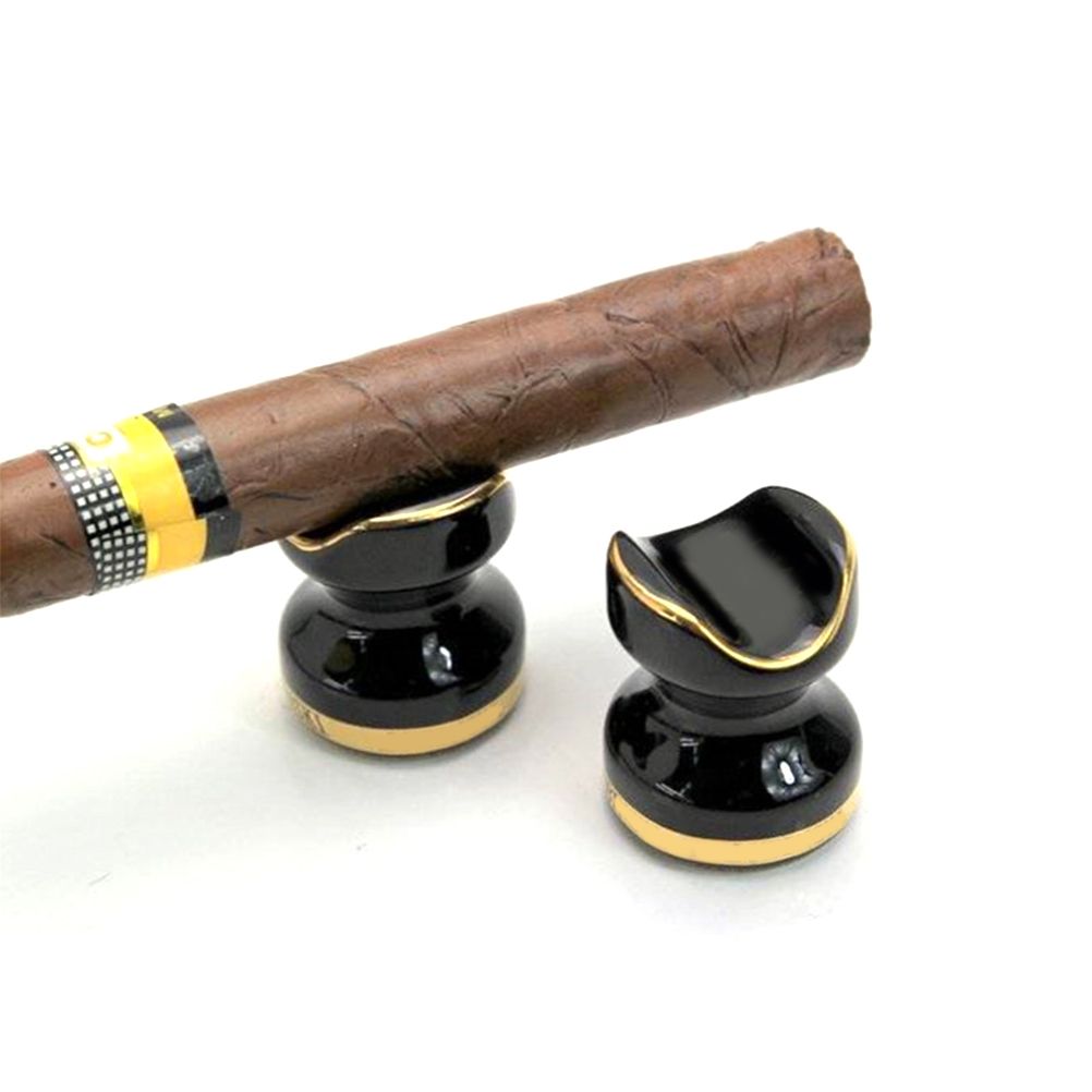 Ceramic Cigar Holder Portable Cigar Stand Display Holder Smoking Accessories