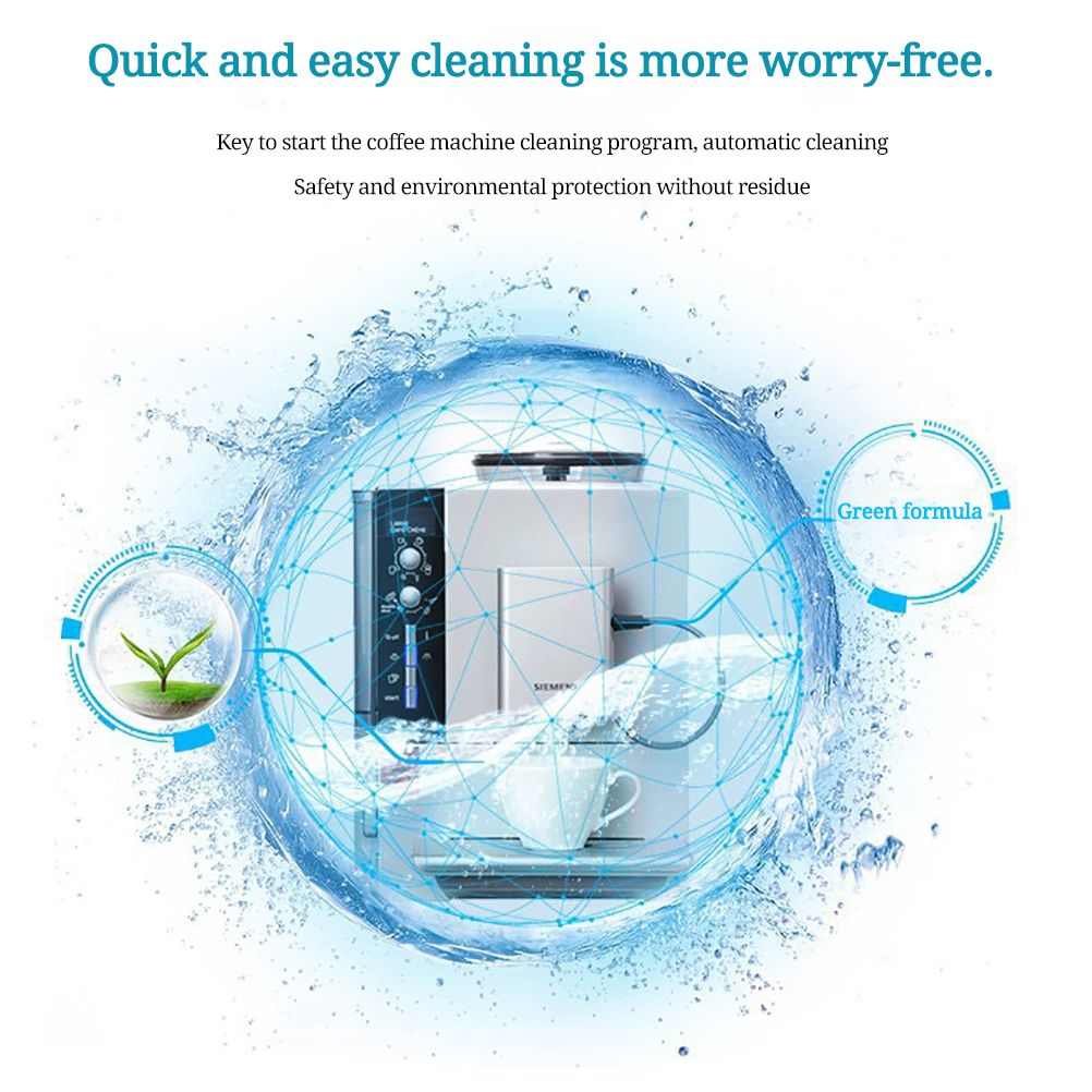 Coffee Machines Cleaning Tablets Automatic Coffee Milk Maker Cleaner Tools view 5