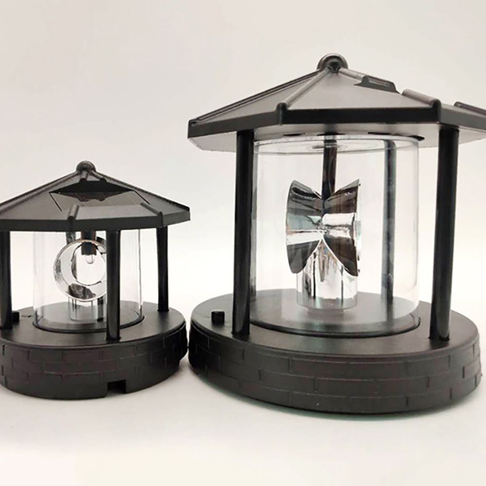 Led Rotating Lighthouse Beacon Lamp Rotating Outdoor Decorative Lamp Energy view 4
