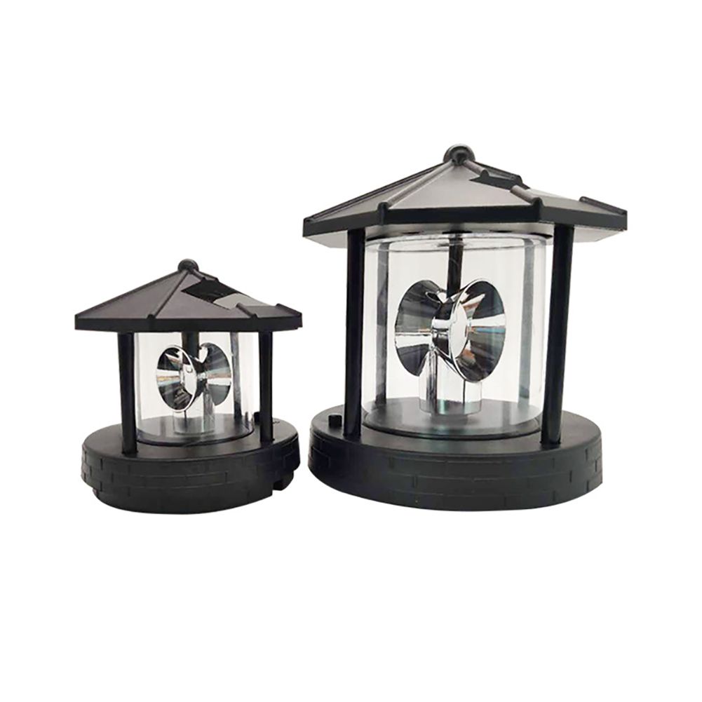 Led Rotating Lighthouse Beacon Lamp Rotating Outdoor Decorative Lamp Energy view 5