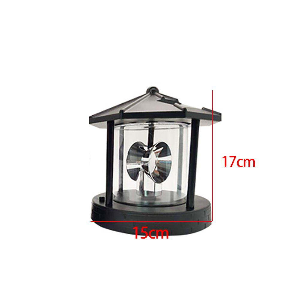Led Rotating Lighthouse Beacon Lamp Rotating Outdoor Decorative Lamp Energy view 6