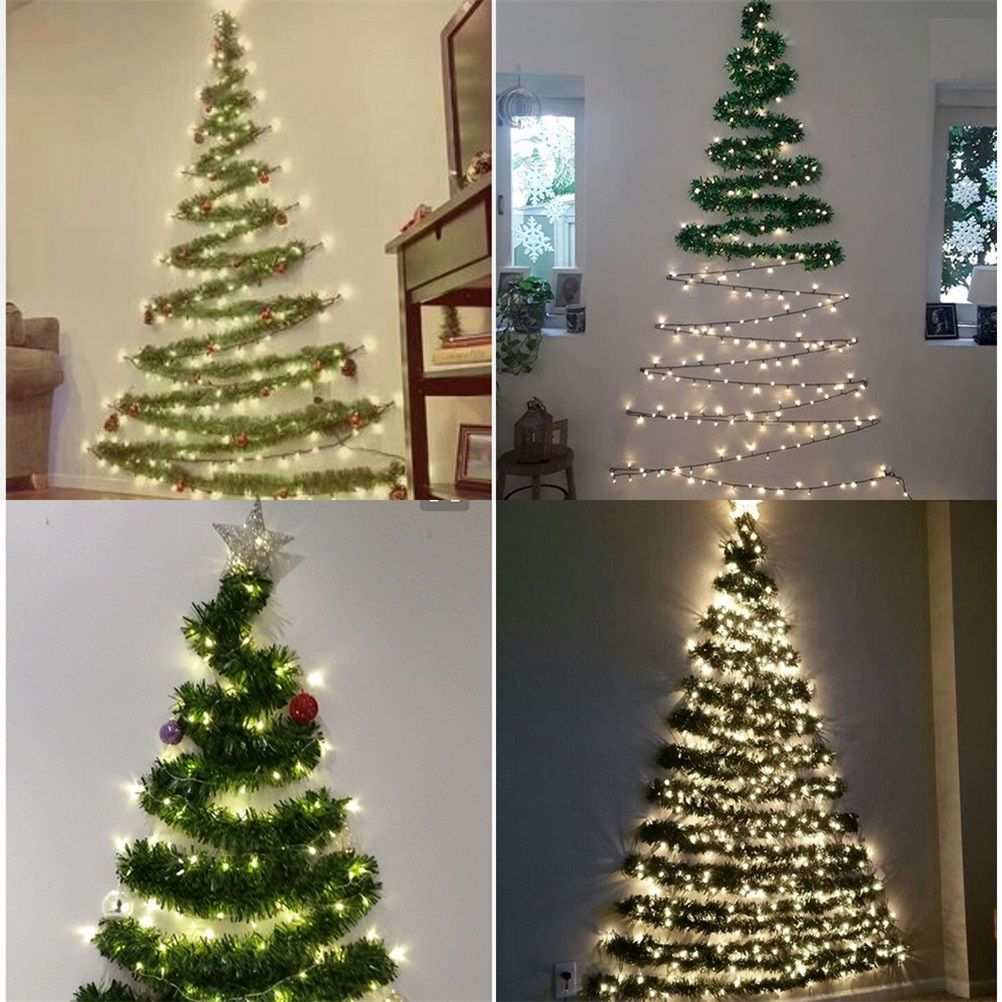 5.5M Pine Christmas Garland Green Artificial Christmas Tree Rattan Garland view 8