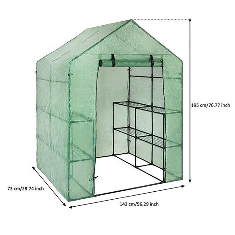 Portable PVC Garden Greenhouse Cover Outdoor Mini Walk In Greenhouse view 2