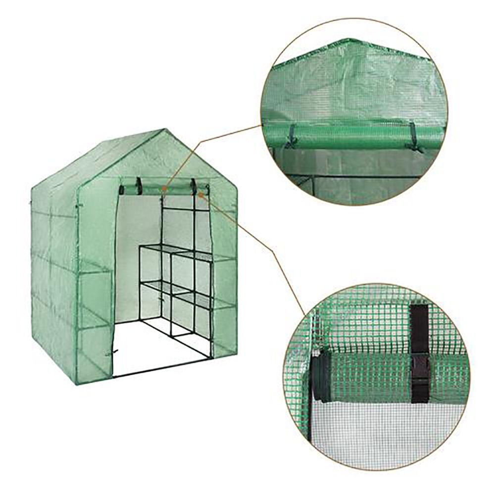 Portable PVC Garden Greenhouse Cover Outdoor Mini Walk In Greenhouse view 3