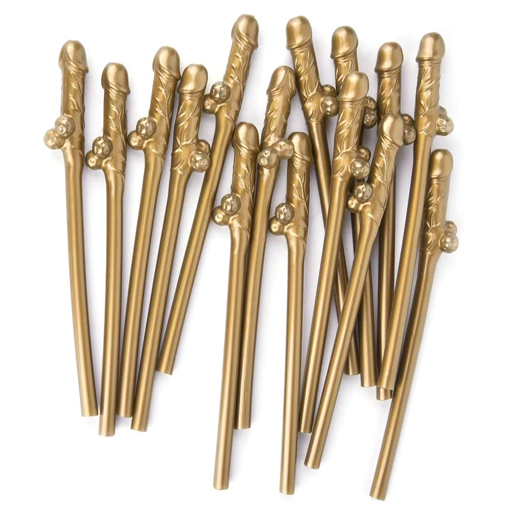 30pcs Novelty Bachelor Straws Food Grade Plastic Straws for Sexy Hen Night view 3