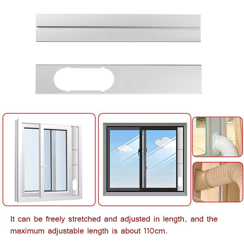 Universal Mobile Air Conditioner Adjustable Window Sealing Plate Splint Baffle view 5