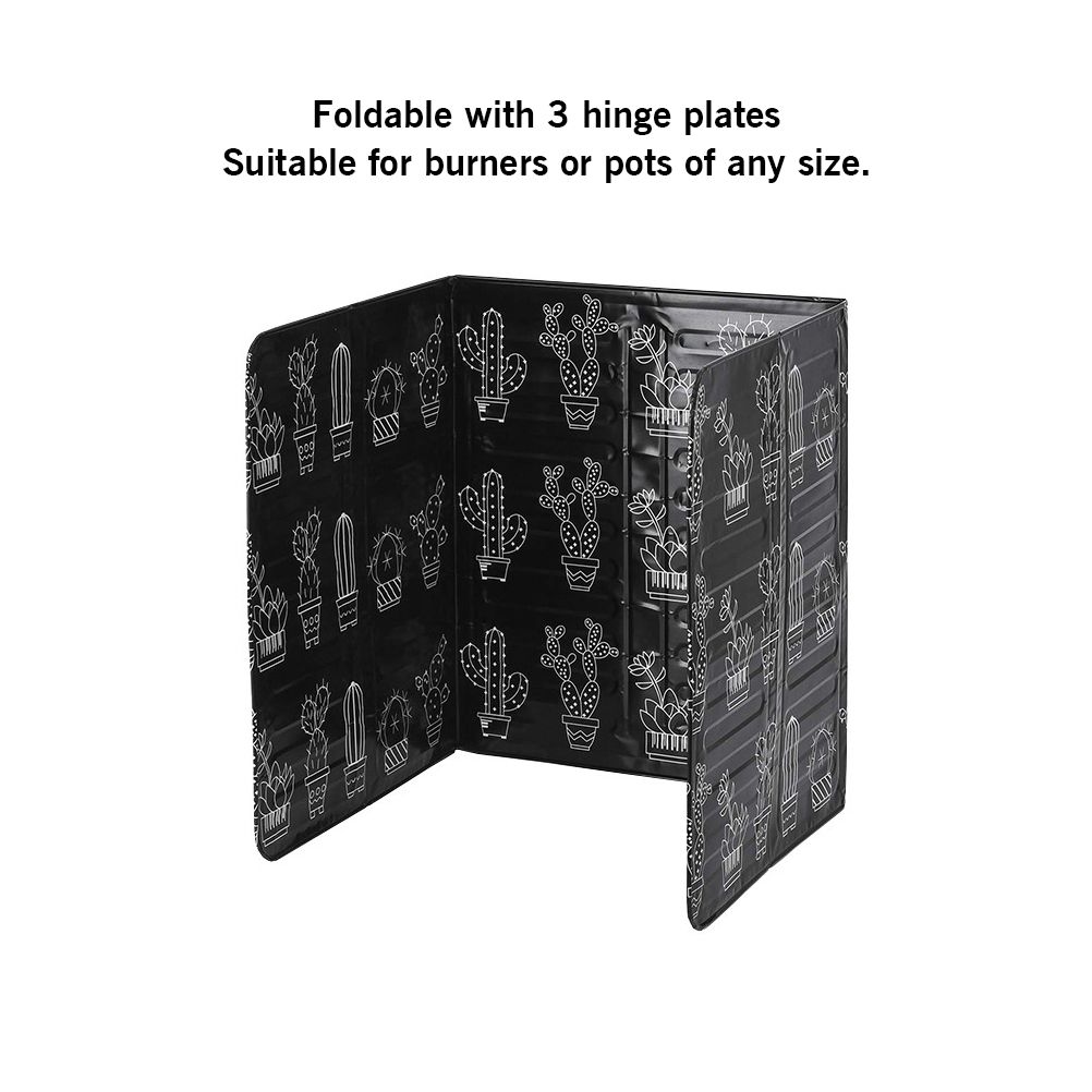 Folding Oil Splatter Shield Splash Proof Panels Gas Stove Shield for Kitchen view 6