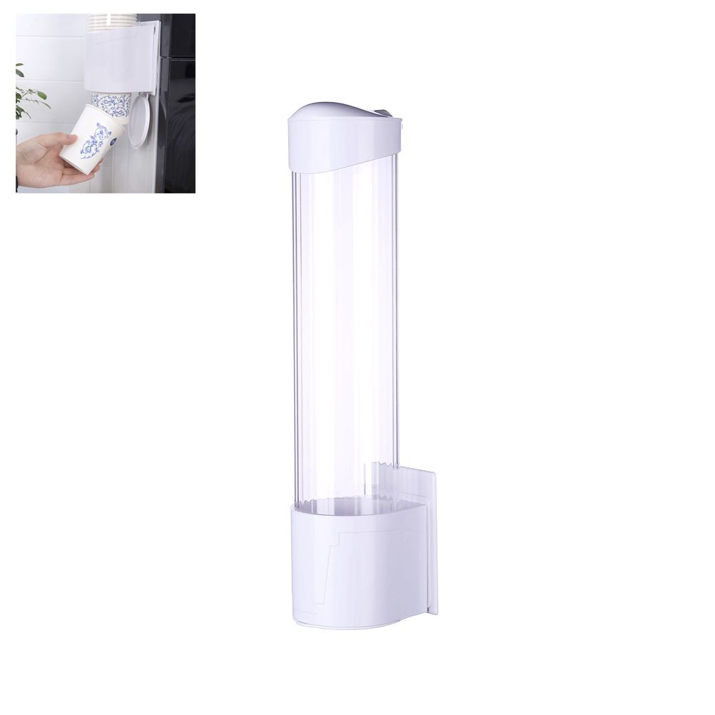Disposable Paper Cup Holder Anti Dust Paper Cup Dispenser Automatic Water Cup view 2