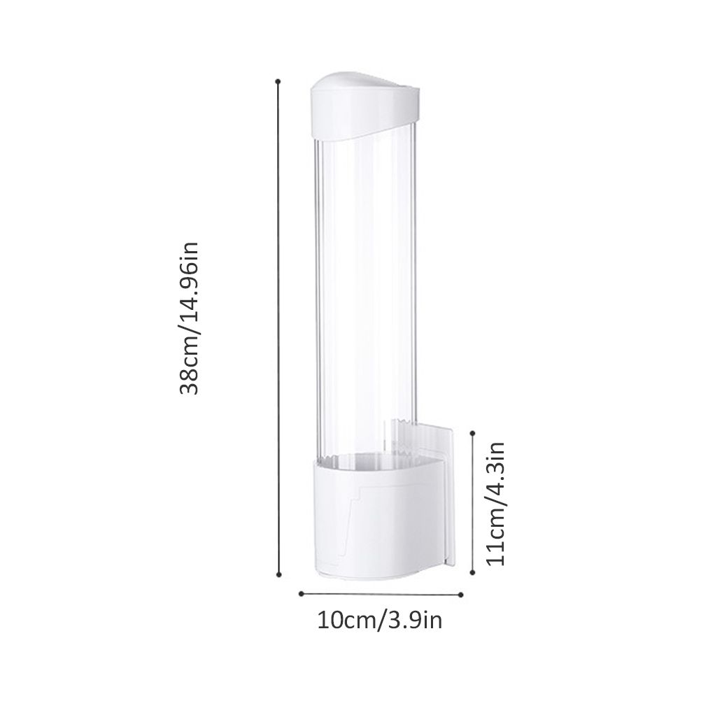 Disposable Paper Cup Holder Anti Dust Paper Cup Dispenser Automatic Water Cup view 3