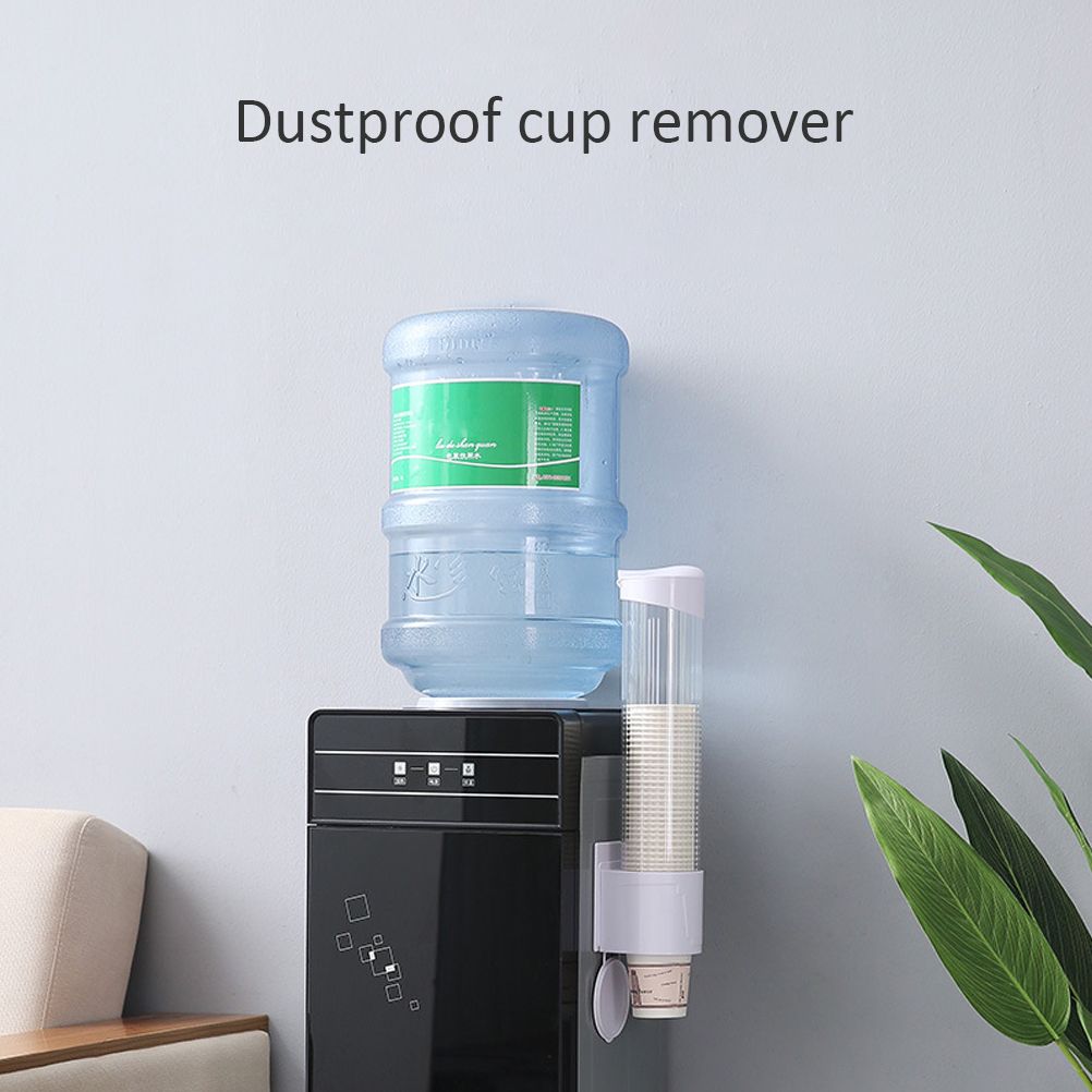 Disposable Paper Cup Holder Anti Dust Paper Cup Dispenser Automatic Water Cup view 5