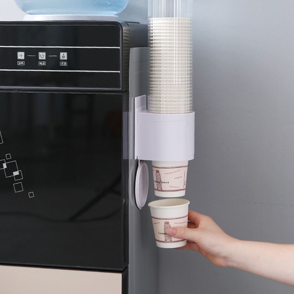 Disposable Paper Cup Holder Anti Dust Paper Cup Dispenser Automatic Water Cup view 7