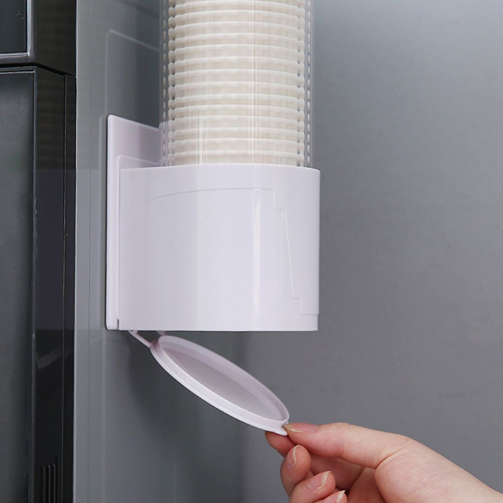 Disposable Paper Cup Holder Anti Dust Paper Cup Dispenser Automatic Water Cup view 9