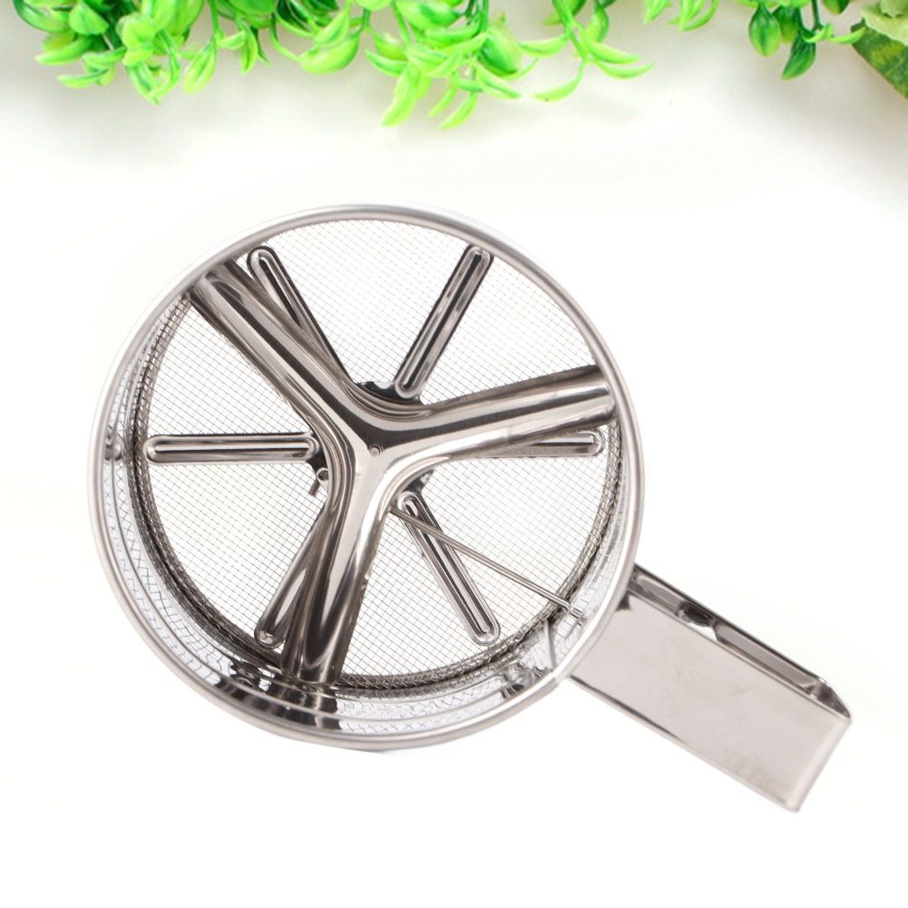 Stainless Steel Shaker Sieve Cup Mesh Crank Flour Sifter with Measuring Scale view 9