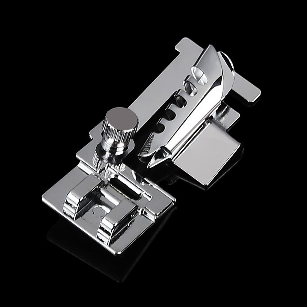 Household Sewing Machine Bias Tape Binder Metal Presser Foot Accessories For view 3