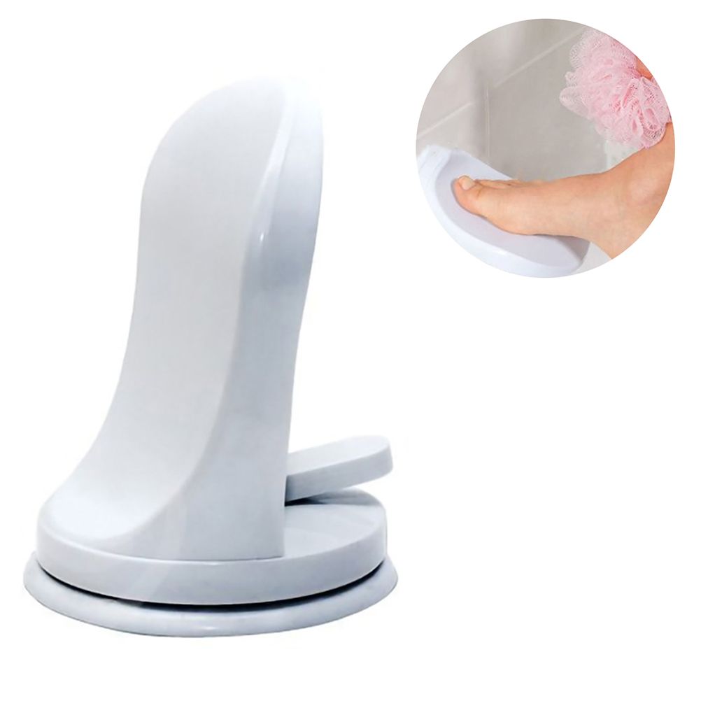 Plastic Bathroom Foot Rest Shower Shaving Leg Aid Foot Rest with Suction Cup view 2