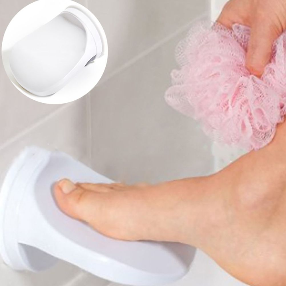 Plastic Bathroom Foot Rest Shower Shaving Leg Aid Foot Rest with Suction Cup view 4