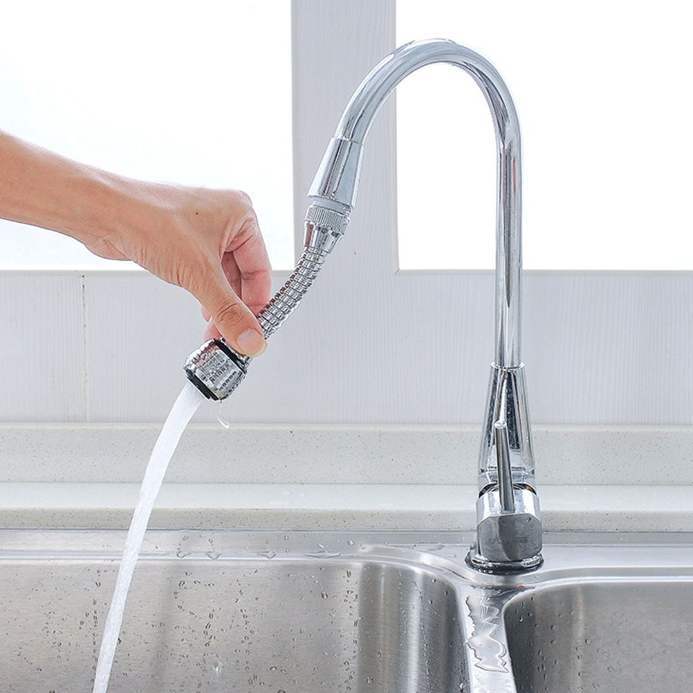 360 Degree Rotatable Faucet Tap Nozzle Filter Adapter Water Saving Filter view 6
