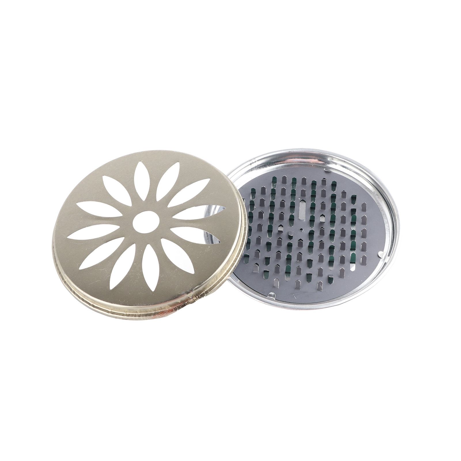 4PCS Stainless Steel Mosquito Coil Holder with Supporting Nail Teeth and view 3