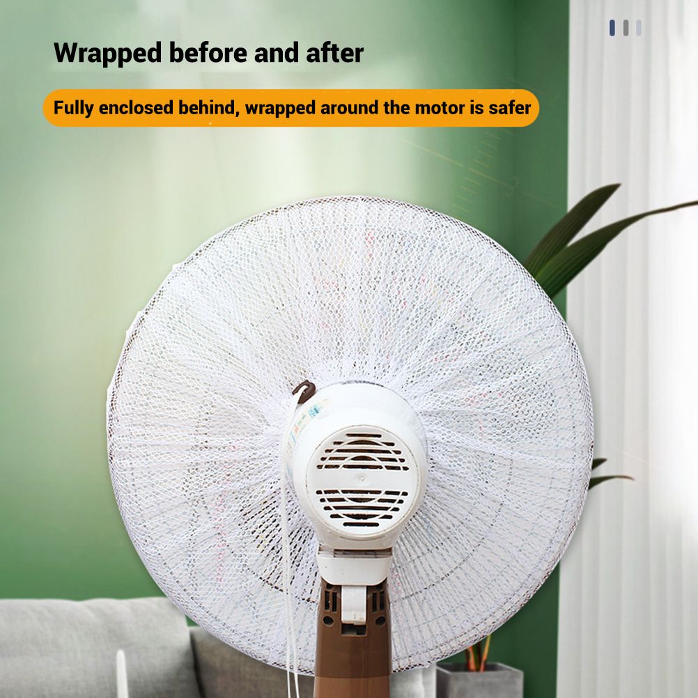 Electric Fan Mesh Covers for Baby Kids Finger Protector Safety Mesh Nets Cover view 7