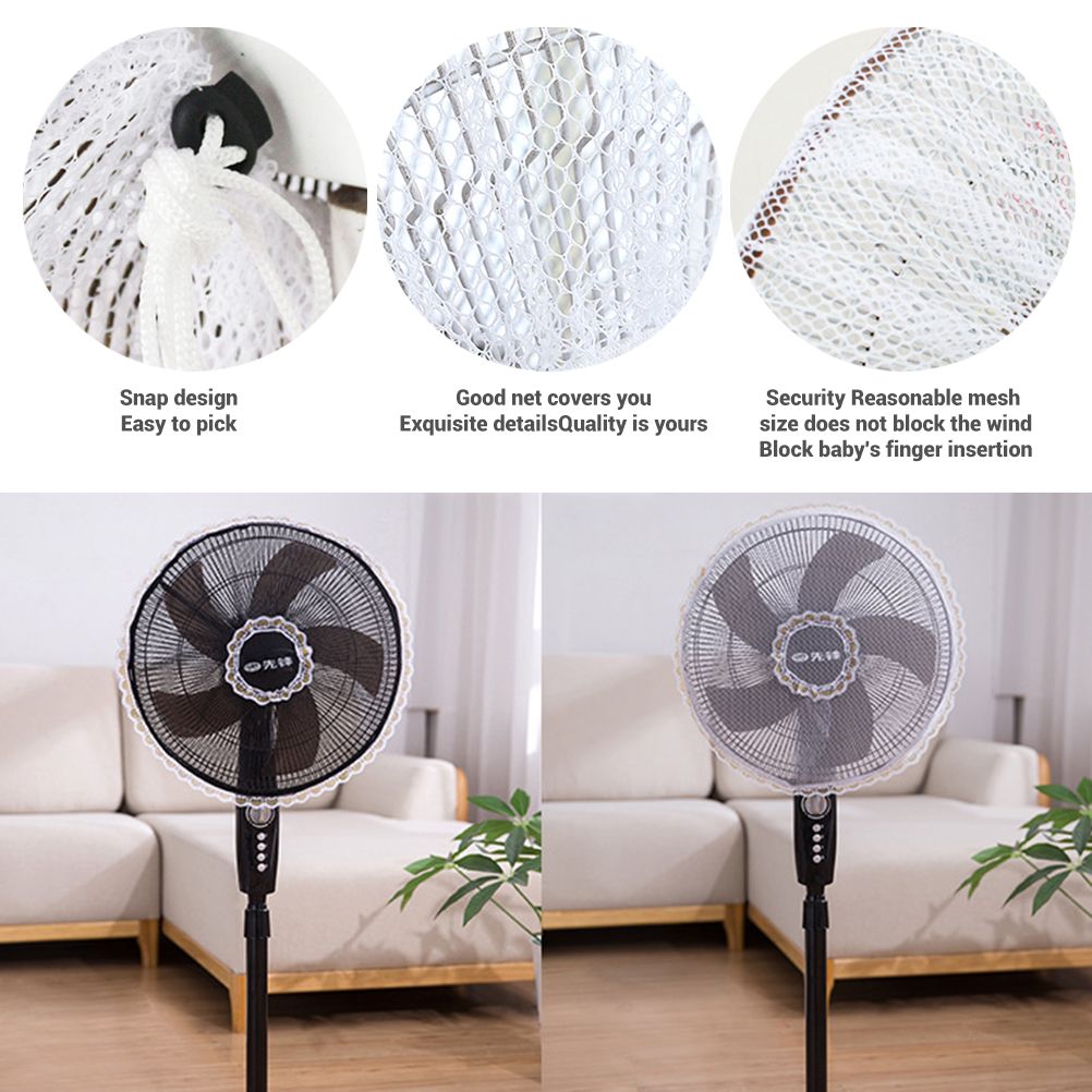 Electric Fan Mesh Covers for Baby Kids Finger Protector Safety Mesh Nets Cover view 8