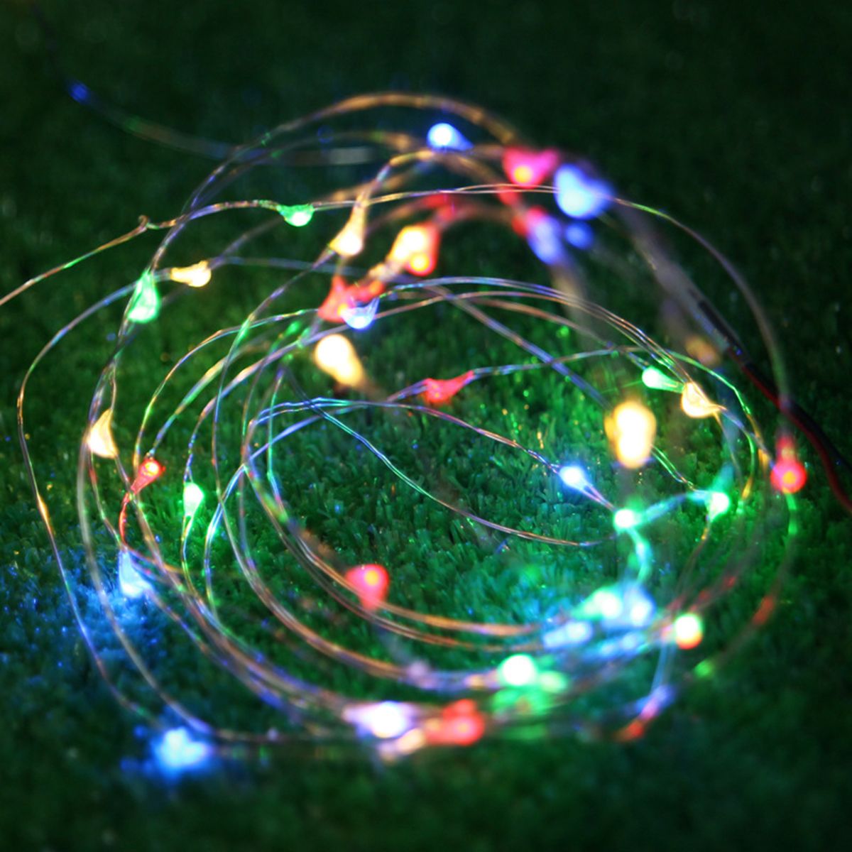 Solar Powered String Lights Fairy String Light for Outdoor Wedding Party view 2